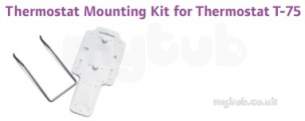 Uponor Underfloor Heating -  Ucs Radio T-75 Mounting Kit White