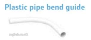 Uponor Pex Plumbing System -  Uponor Pex P-i-p Bend Guide 25mm