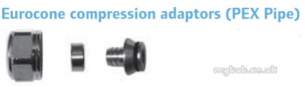 Uponor Pex Plumbing System -  Pex Pipe Eu Compression Adapt 15x3/4 Inch Ft