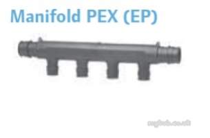 Uponor Pex Plumbing System -  Pex Plumb Sys Manifold Pex Ep 4p 22x22mm