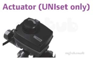 Uponor Underfloor Heating -  Uponor Uniset Actuator 24v 1002356