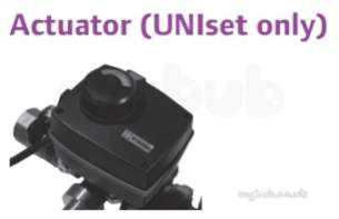 Uponor Underfloor Heating -  Uponor Uniset Actuator 24v 1002356