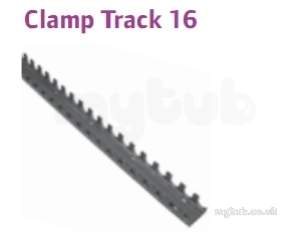 Uponor Underfloor Heating -  Uponor Clamp Track 16 40mm X 2m 1013127