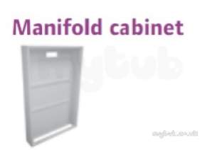 Uponor Underfloor Heating -  Uponor Manifold Cabinet 6-12 Loops