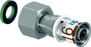 Uponor Mlcp Pipe System -  Uponor S-press Pls Adap Swvl Nut 16-g1/2 In