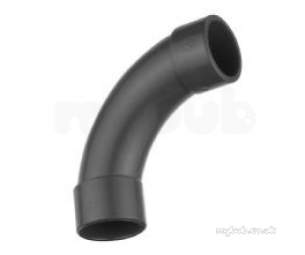Durapipe Pvc Fittings 1 14 and Above -  Dp Upvc 22.5d Bend P/e L/rad 4 02311110