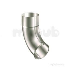 Lindab Rainwater -  Lindab Downpipe Shoe 75mm Aluzinc