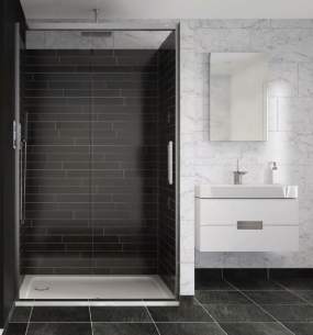 Kohler Minima NG Shower Enclosures -  Minima Ng Sliding Door 391 1400mm 331.140ng