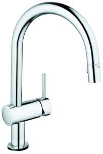 Grohe Kitchen Brassware -  Grohe Minta Touch Electronic Single-lever Sink Mixer 31358000