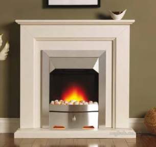 Valor Electric Fires -  Valor Carlton Longlite Suite Chr/stone