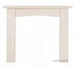 Valor Electric Fires -  Valor Solo Pro Warwick Mantel Cream