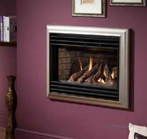 Valor Gas Fires and Wall Heaters -  Valor Homeflame Eminence Silver Ng