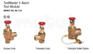Victaulic Firelock Valves -  Firelock 42.4 720 Testmaster 1/2 32