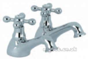 Eastbrook Brassware -  4.1112 Viscount Luxury Bath Taps Chrome