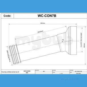 Mcalpine W C Connectors -  Mcalpine 14deg Red Adj Wc Conn Wc-con7b