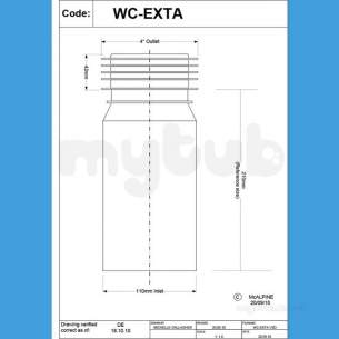 Mcalpine W C Connectors -  Mcalpine Wc-extra Wc Pan Connector