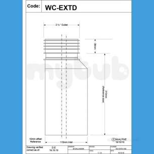 Mcalpine W C Connectors -  Mcalpine Wc Pan Connector Wc-extd