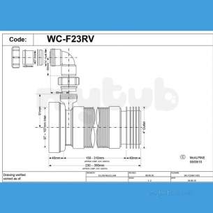 Mcalpine W C Connectors -  Mcalpine Wc-f23rv Flexible Pan Connector