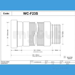 Mcalpine W C Connectors -  Mcalpine Wc-f23s Flexible Pan Connector