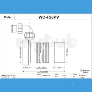 Mcalpine W C Connectors -  Mcalpine Flexible Pan Connector Wc-f26pv