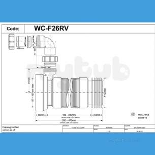 Mcalpine W C Connectors -  Mcalpine Wc-f26rv Flexible Pan Connector