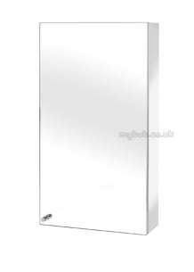 Croydex Bathroom Accessories -  Reflect Wc256305 Med 1 Door Mirror Cabin