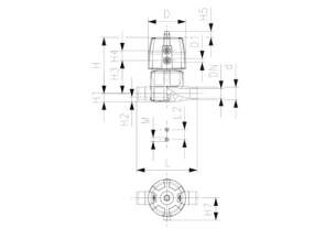 Georg Fischer Actuated Valves -  Georg Fischer 40 Gf636850 Cpvc Diastar 10 Vve Fc Epdm