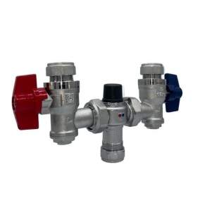 Pegler Thermostatic Mixing Valves -  Wolseley Own Brand Sar Tmv 22mm 4in1 Tmv2/3 5a1263