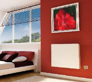 Dimplex Smartrad -  Smartrad White Glass Front 1200 W