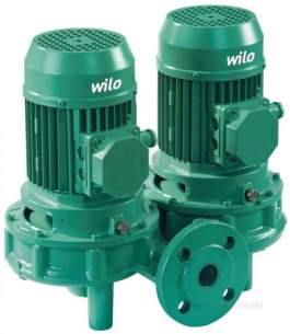 Wilo Ipn dpn Glanded In Line Pumps -  Wilo Dpl100/165-22/4 Twin Head Pump 2089633