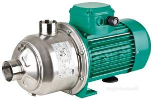 Wilo Subson Submersible Pumps -  Mhi 202 1ph High Pressure Multivert Pump