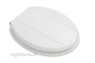 Croydex Bathroom Accessories -  Maine Wl521222 Toilet Seat White