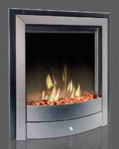 Dimplex Electric Fires -  Dimplex X1 Silver Fire 026293