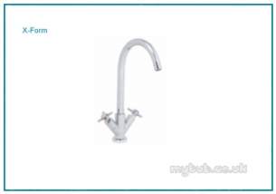 Astracast Brassware -  X-form Tp0445 Contemporary Tap Cp
