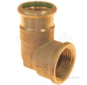 Xpress Copper and Solar Fittings -  Solar Sr14 54x2 Press Female Elbow