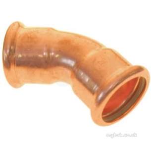 Xpress Copper and Solar Fittings -  Solar Sr21 22mm Press Obtuse Elbow