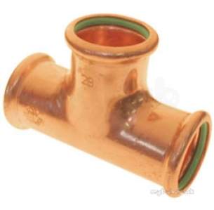 Xpress Copper and Solar Fittings -  Solar Sr24 42mm Press Equal Tee 38466r