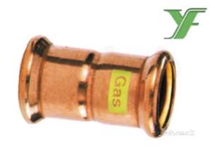 Xpress Copper and Solar Fittings -  Xpress Cu Gas Sg1 Slip Str Coupling 76
