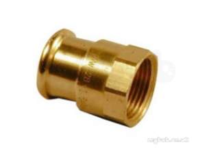 Yorkshire Pressfit Fittings -  S2 15mm X 3/4 Inch Fi Xpress Female Coupling