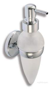 Metal Znojmo Nova Bathroom Accessories -  Nova 1 Liquid Soap Holder Chrome