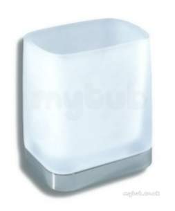 Metal Znojmo Nova Bathroom Accessories -  Nova 4 Toothbrush Holder Chrome 6406