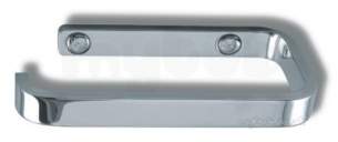 Metal Znojmo Nova Bathroom Accessories -  Nova 4 Toilet Roll Hanger Chrome 6431