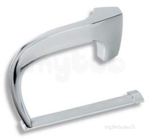 Metal Znojmo Nova Bathroom Accessories -  Nova 5 Toilet Roll Holder Chrome 6531.0
