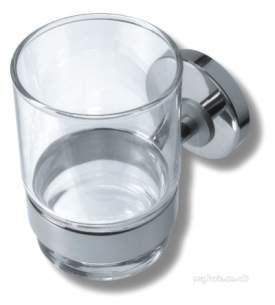 Metal Znojmo Mephisto Bathroom Accessories -  Novaservis Mephisto Mug Holder Chrome 6806