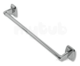 Metal Znojmo Orfeus Bathroom Accessories -  Orfeus Towel Rail 460mm Chrome 6927