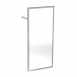 Delabie Adjustable Bathroom Mirror 400x900 St Steel Satin Frame