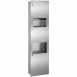 Delabie Hand Dryer Paper Towel Dispenser And Bin Recessed Combi Unit