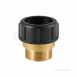 Hdpe 50mm X 1.1/2 Inch Mi Adaptor In Brass