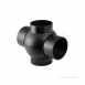 Hdpe 63mm X 63mm Double Branchball 180deg 364.270.16.1