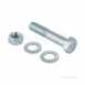 Hdpe 50-75mm Bolt C/w Screwnut And Washer